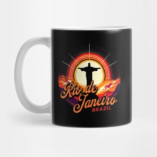 Christ the Redeemer Rio de Janeiro Brazil Design Mug